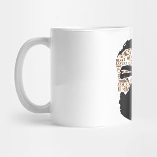 Jax text portrait Mug